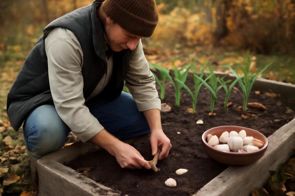 Consejos para cultivar ajo en otoño