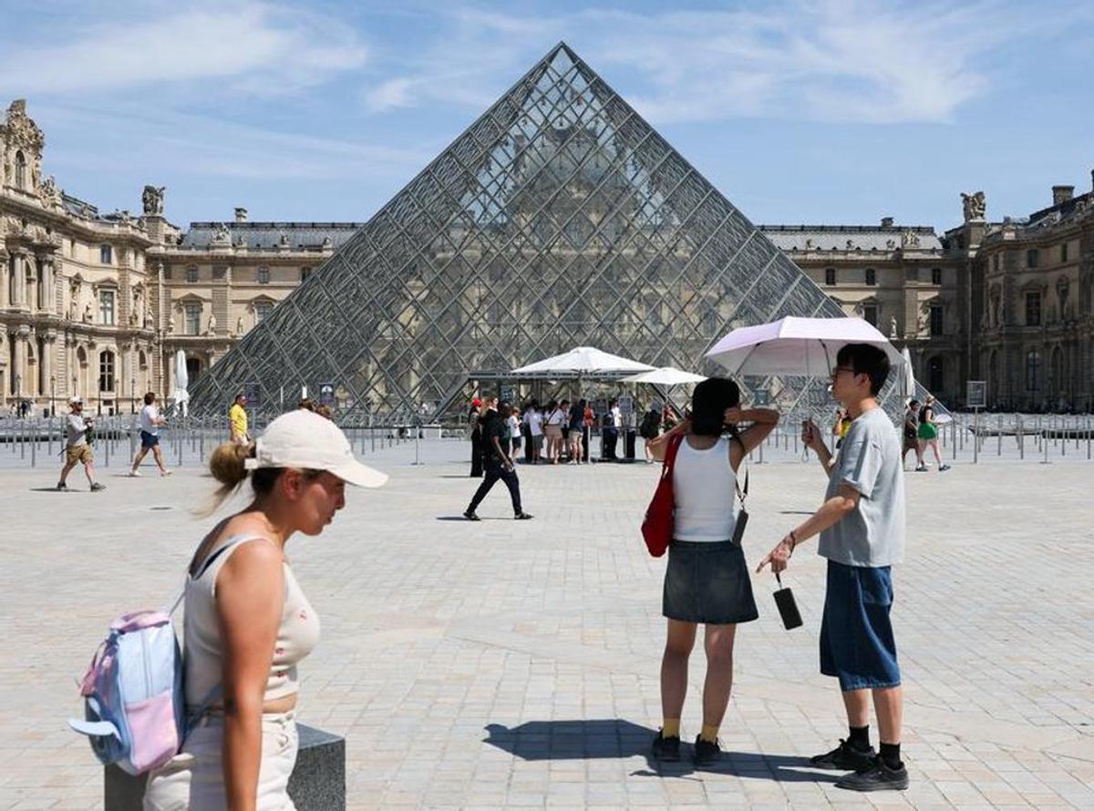 La ola de calor castigó a Francia.