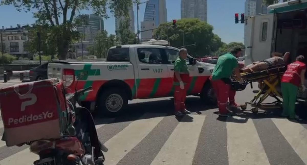 Chocaron dos motos en el lugar donde ocurrió el accidente fatal de Monserrat