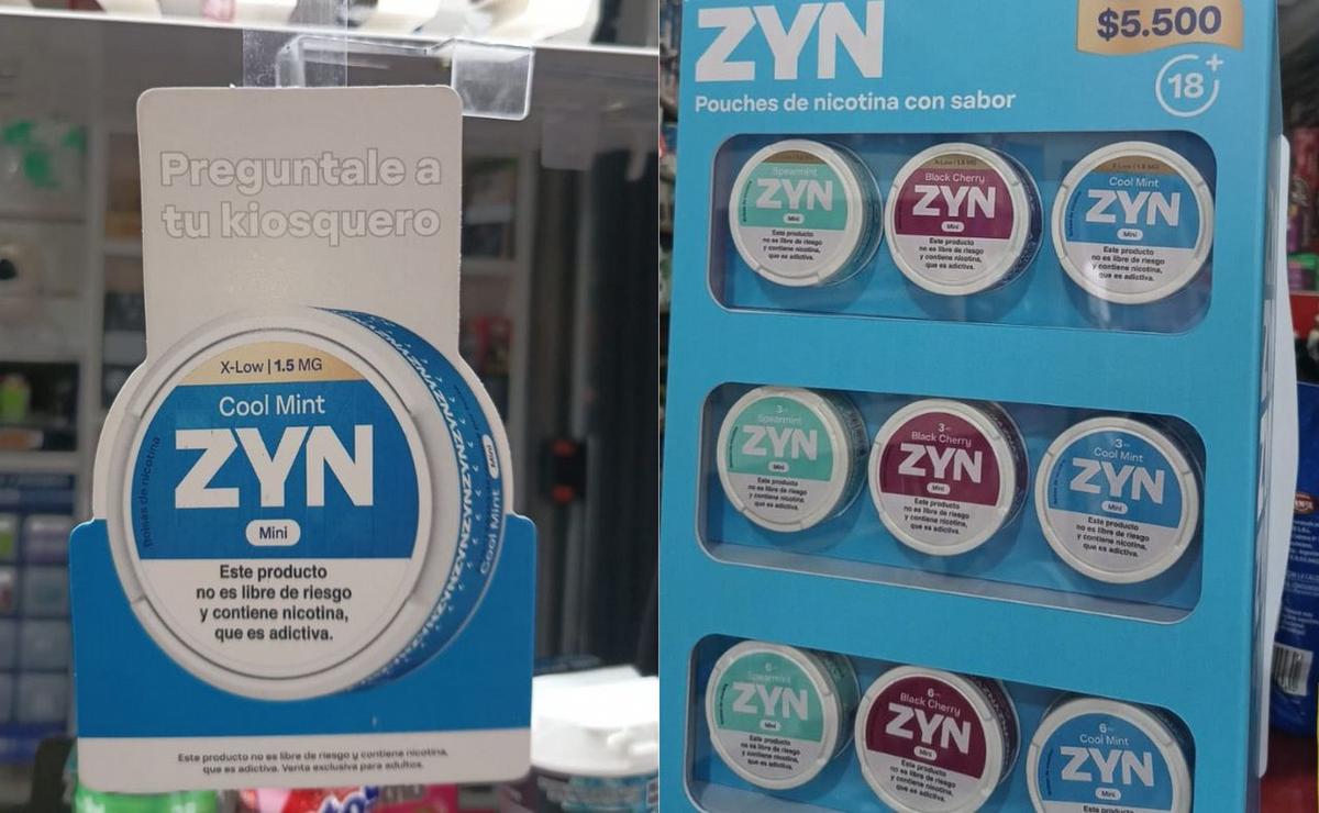 Bolsas de nicotina, a la venta en Rosario mientras buscan su regulación.