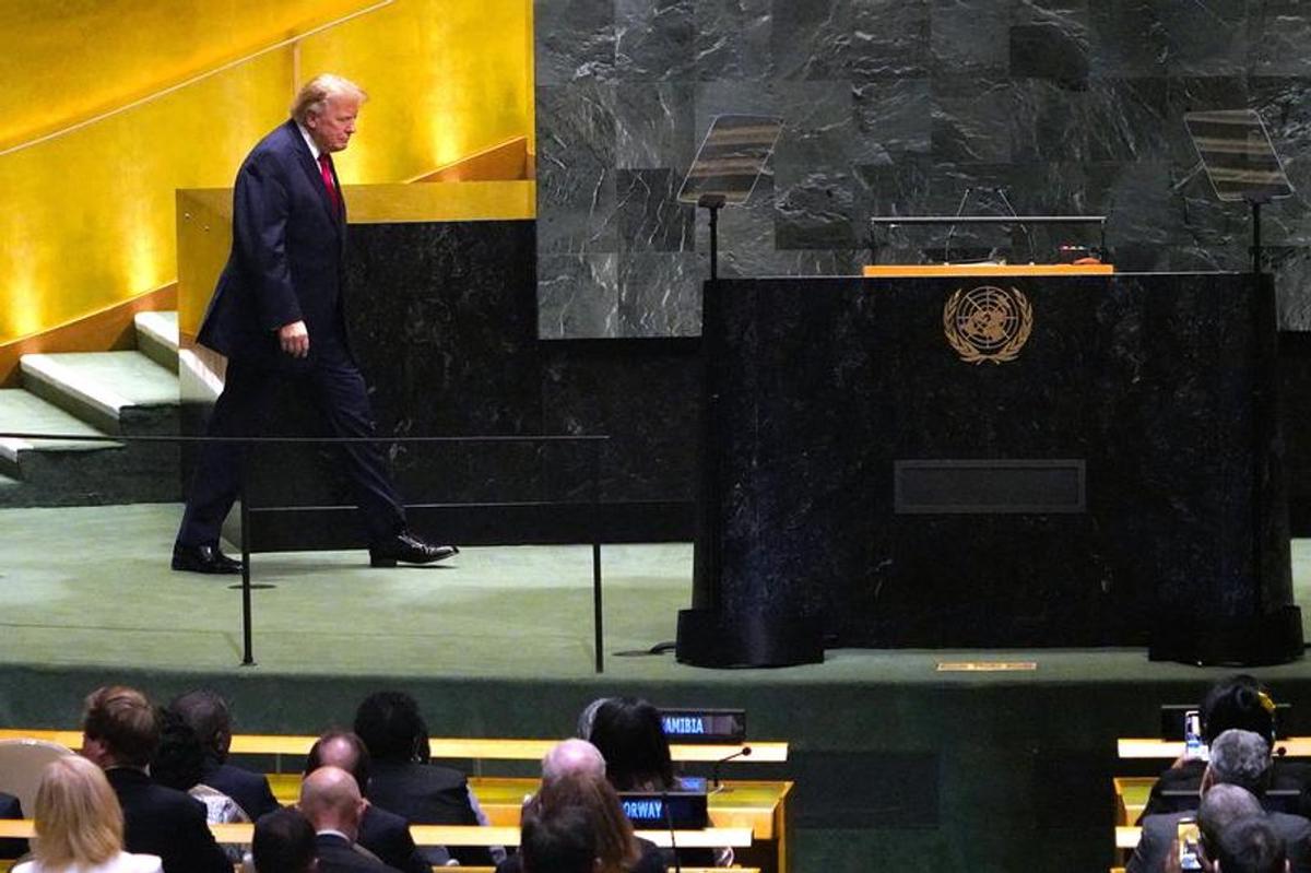 El presidente Donald Trump.