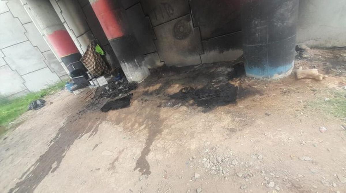 Lugar donde ocurrió el ataque.