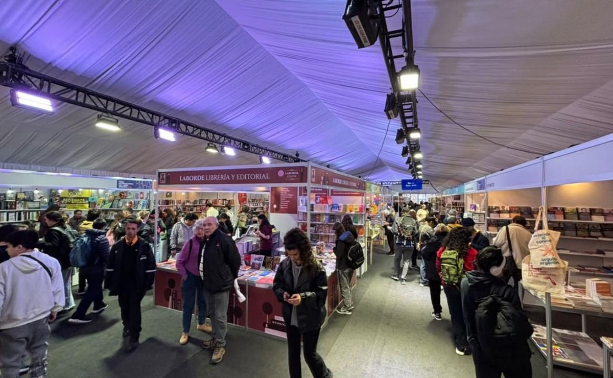 feria del libro en Rosario.