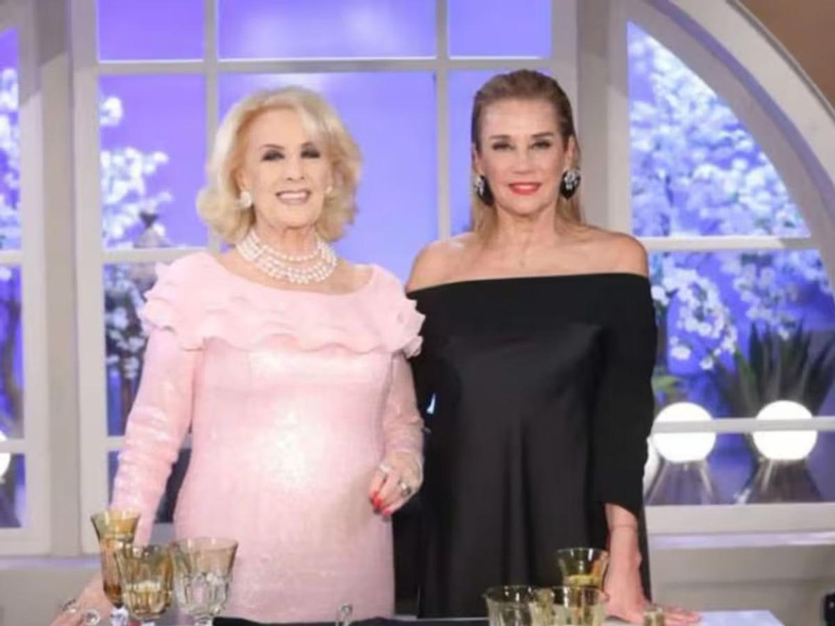 Marcela Tinayre y Mirtha Legrand.