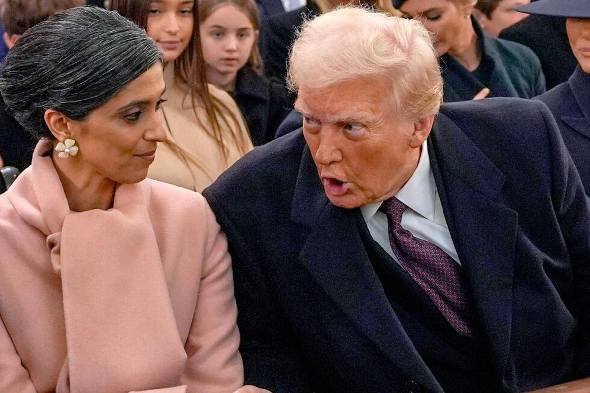 Trump se sale del guion en el pódcast de Usha Vance con bromas y dardos a expresidentes