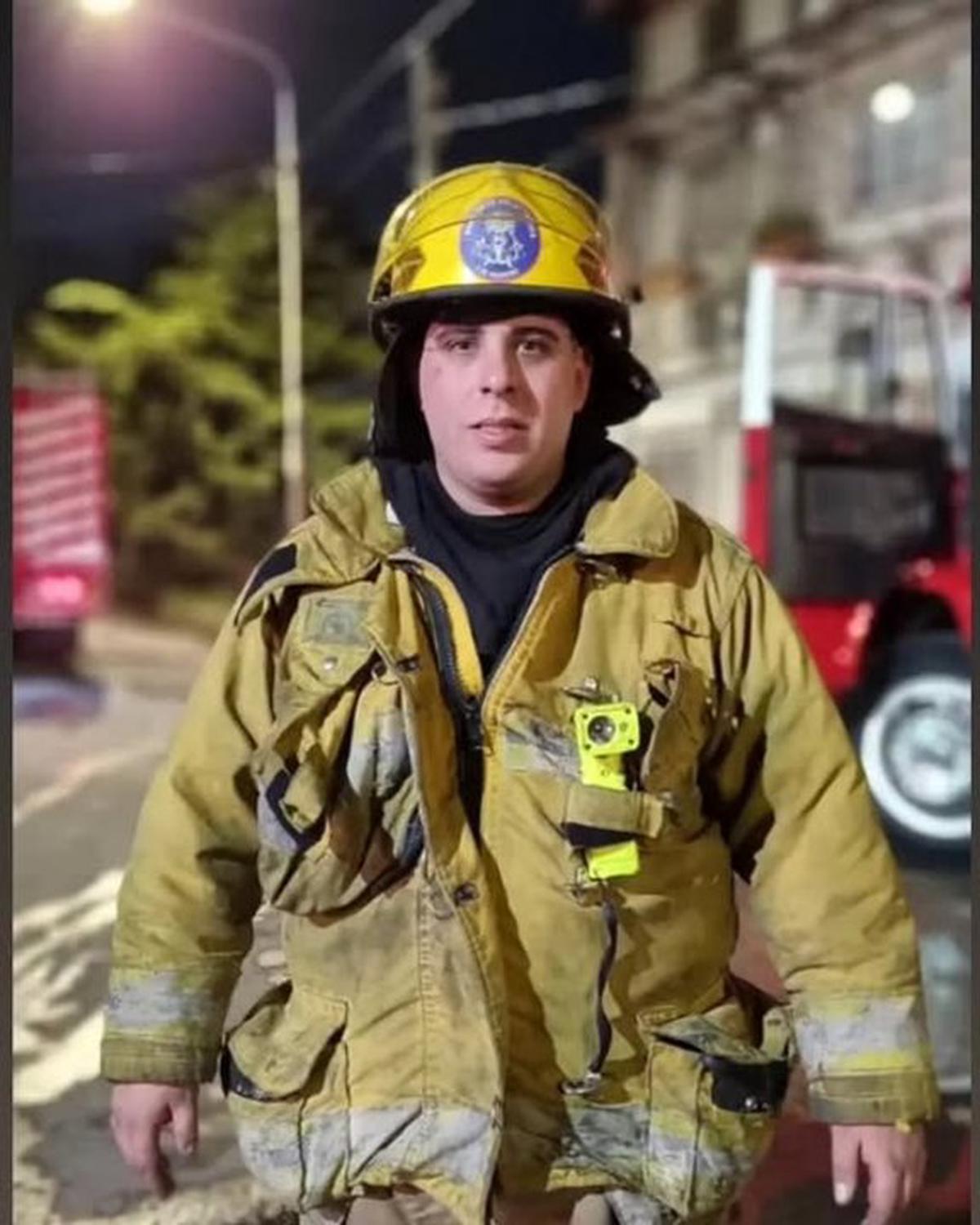 Quién era Matías Di Paolo, el bombero que murió tras ser atropellado