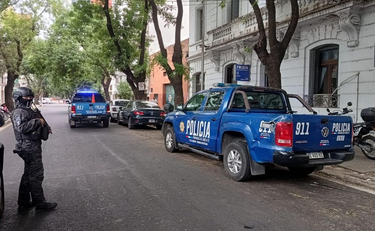 FOTO: La Comisaría 5ta de Rosario, ubicada en el macrocentro. 