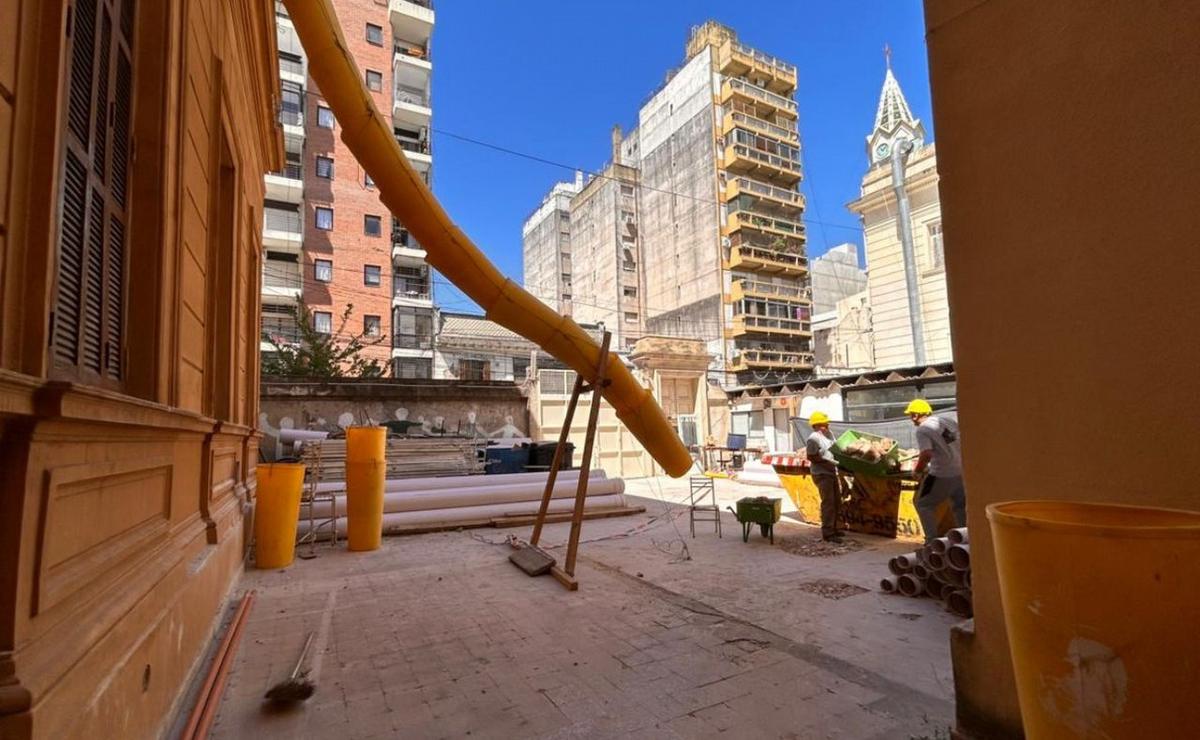 Refacciones en el Normal N°1.