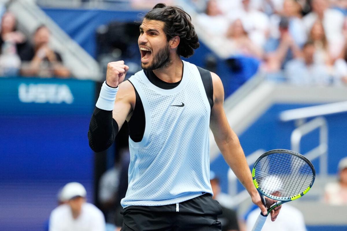 Sorpresa: Alcaraz se entera en ESPN de que se equivocó sobre su próximo rival en el US Open