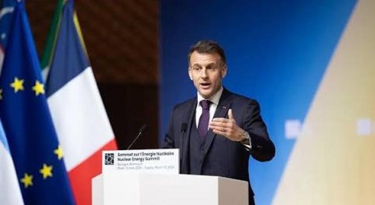 Emmanuel Macron, presidente de Francia.