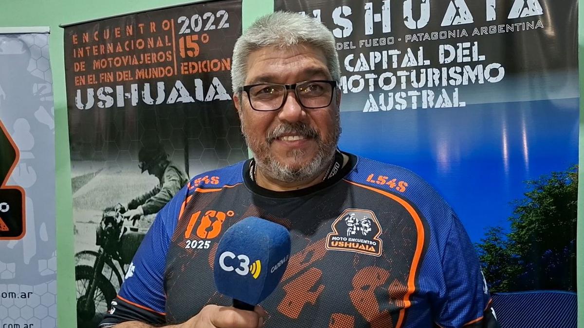 Se llevó a cabo el 18° Encuentro de Motoviajeros en Ushuaia