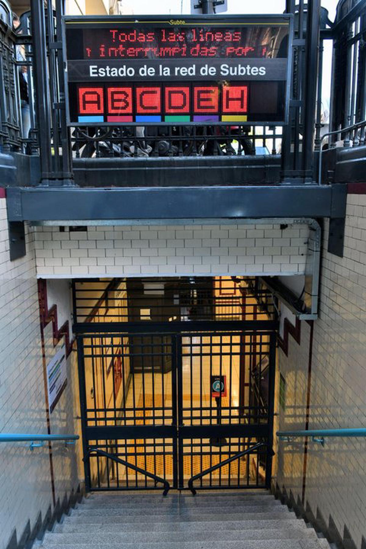 Las líneas de Subte y Premetro vuelven a la normalidad tras detenciones de delegados y paro sorpresivo