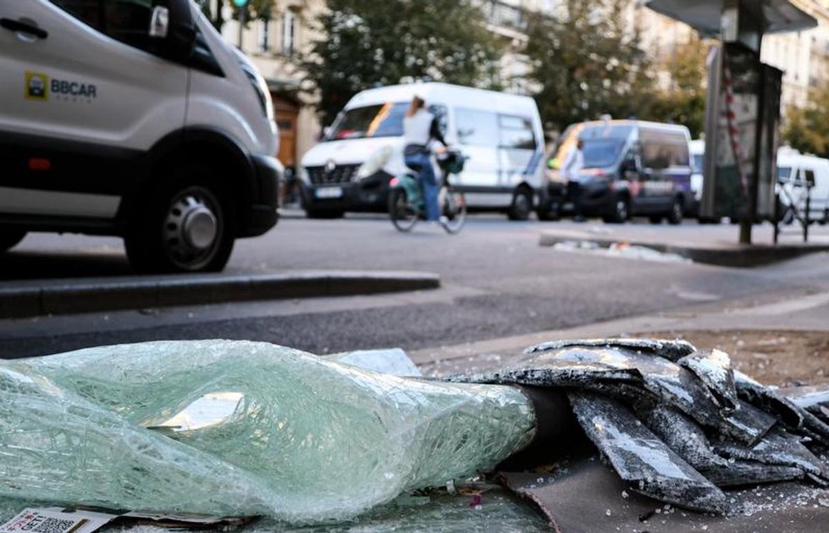 Disturbios en Francia.