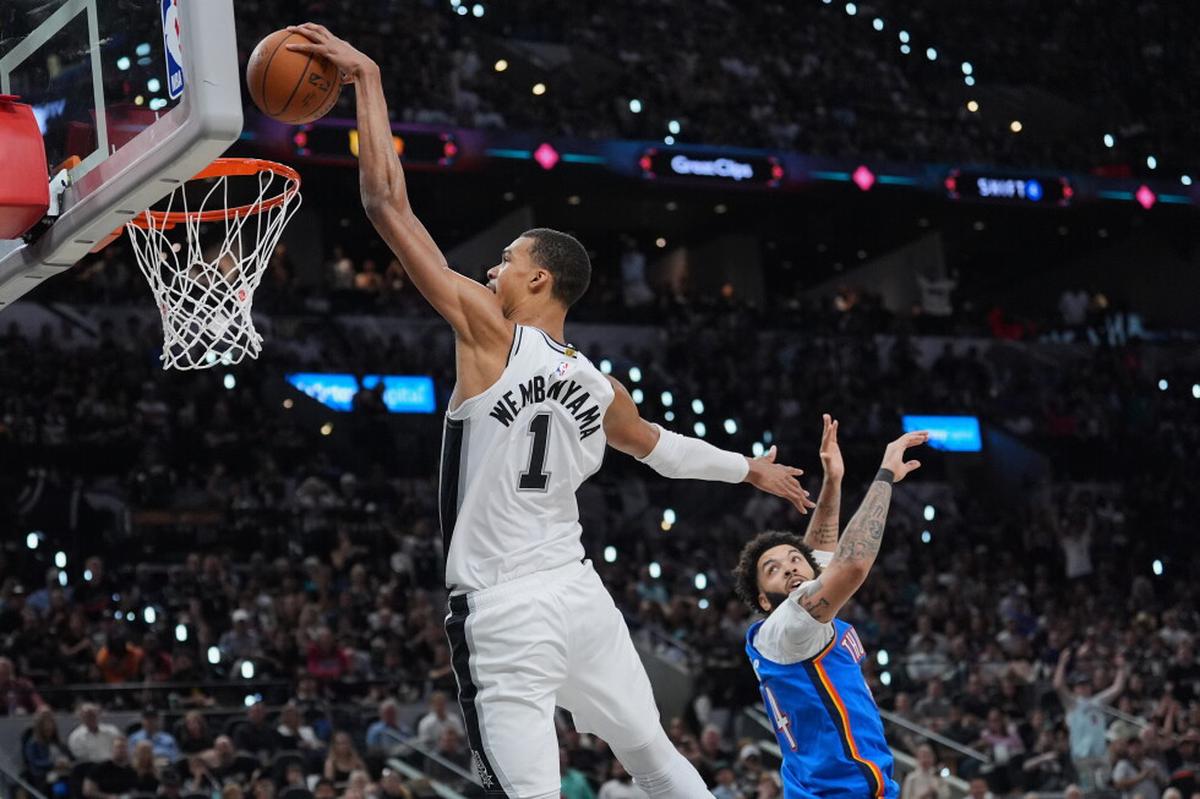 Wembanyama y los Spurs igualan 2-2 al Thunder y el juego 5 parece que será una partida de ajedrez