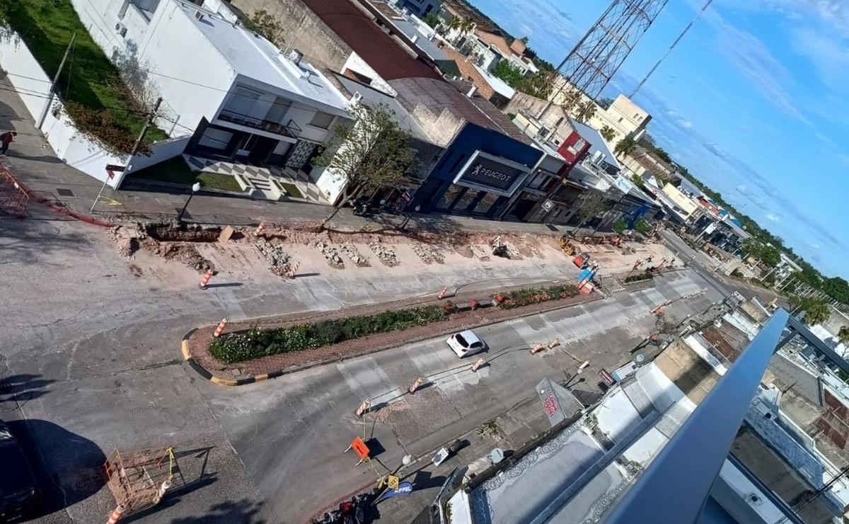 Obras en Paysandú.