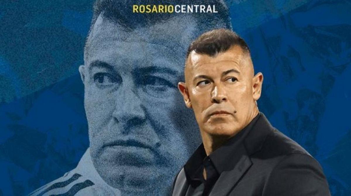 Jorge Almirón, DT de Rosario Central.