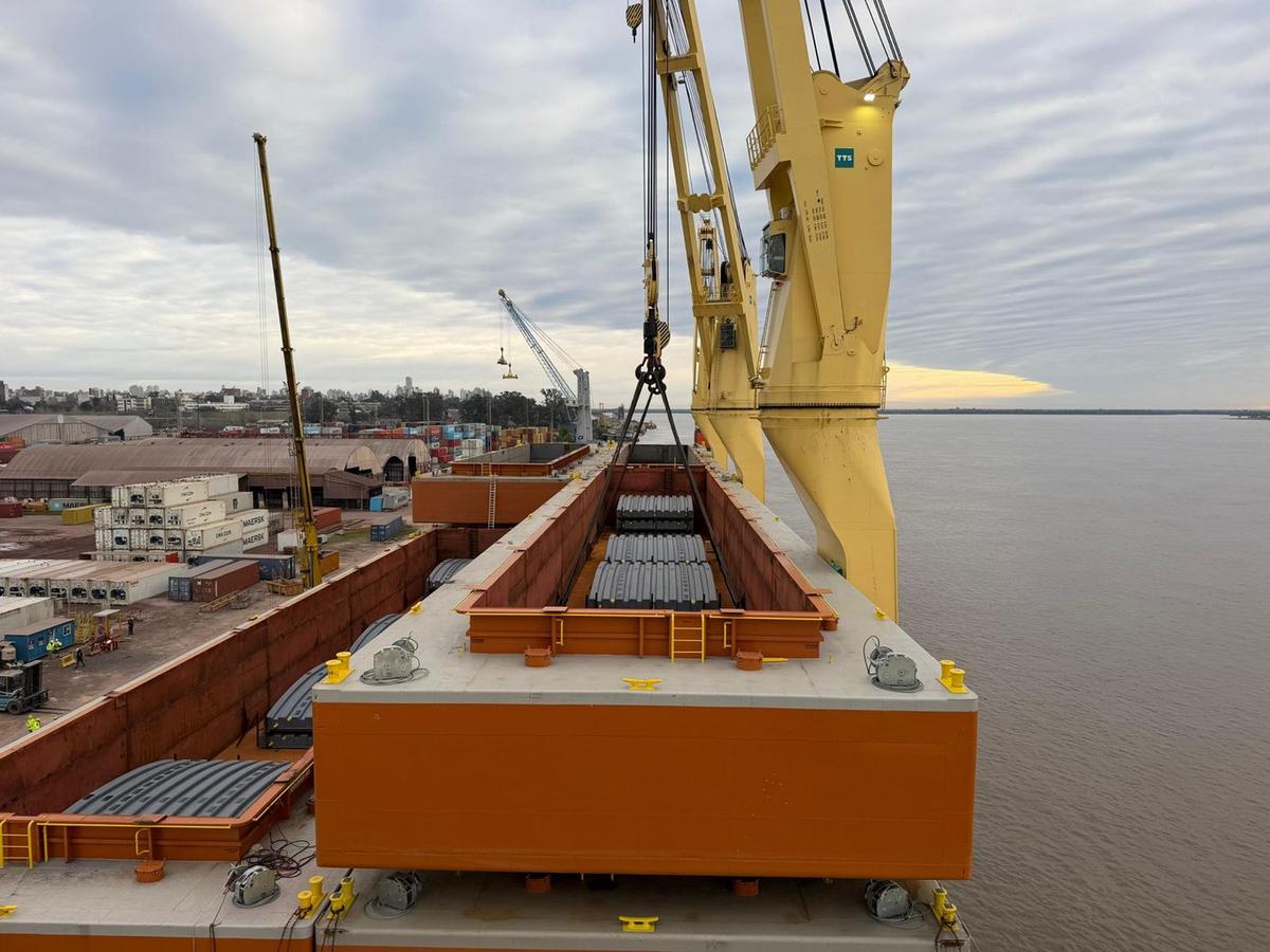 La Terminal Puerto Rosario, donde se realizó la operación.