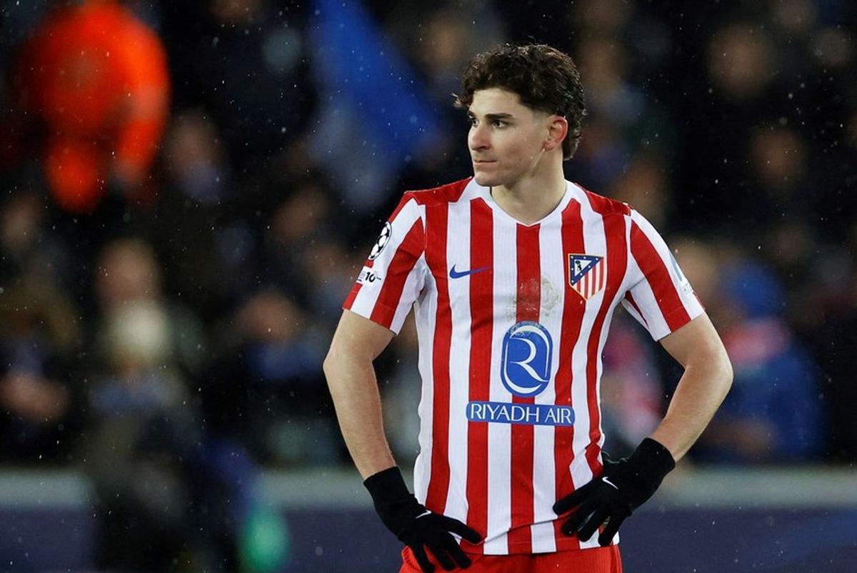 Julián Álvarez, una de las estrellas del Atlético Madrid.