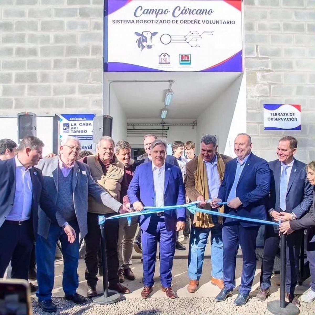 Tambo robot Campo Carcano