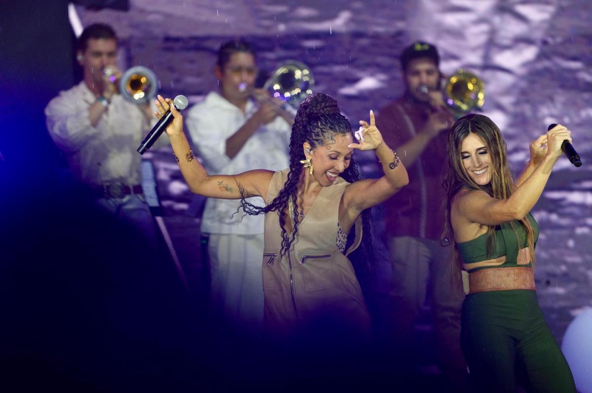 "La Sole" celebró en Cosquín con una hermosa velada (Fotos: Daniel Cáceres/Cadena 3)