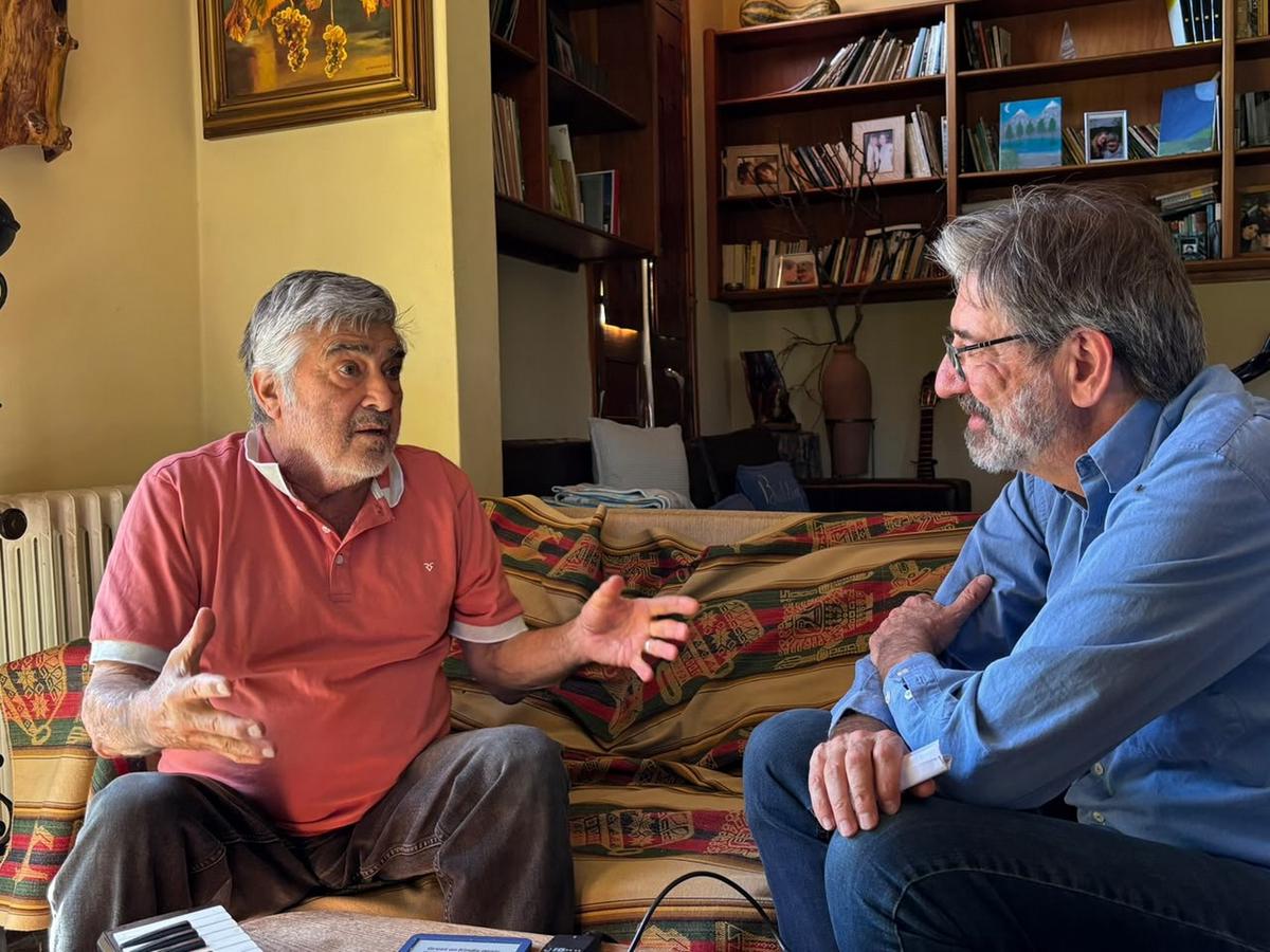 FOTO: Luis Lima, mano a mano con el Chema Forte.