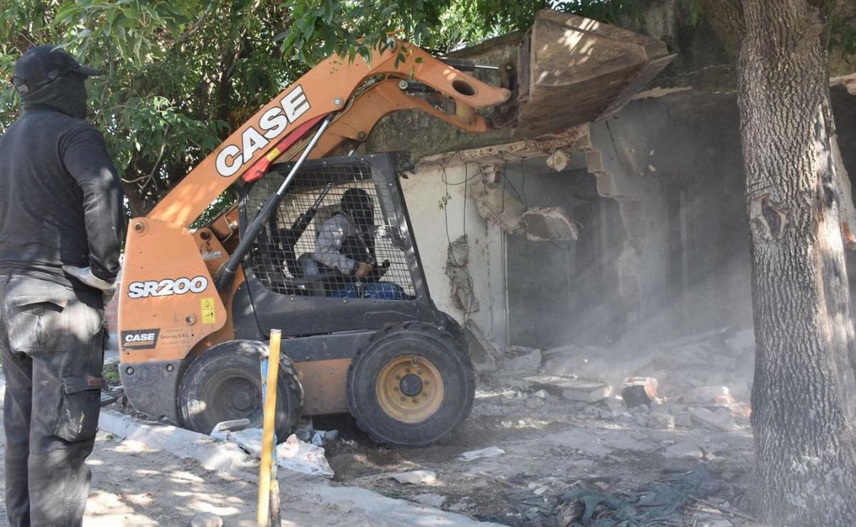 El operativo se realizó en un inmueble de Juan de Garay al 400