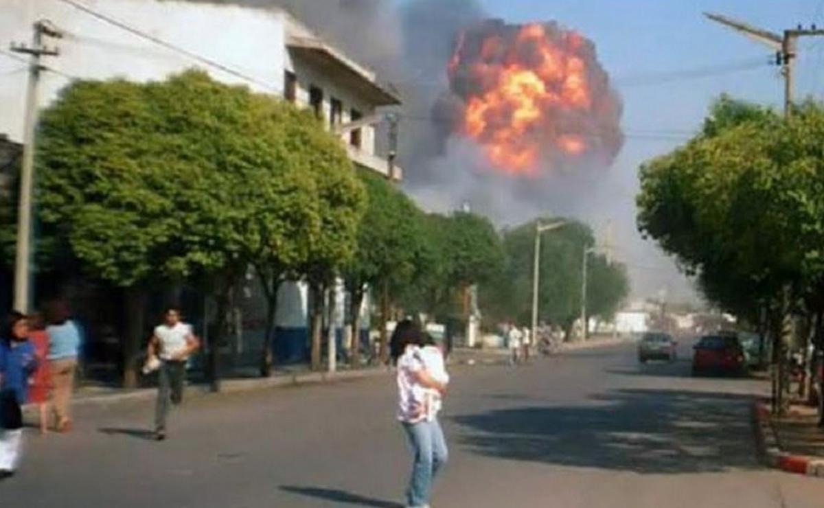 FOTO: A 29 años de la explosión de la fábrica militar de armas de Río Tercero (Foto: NA).