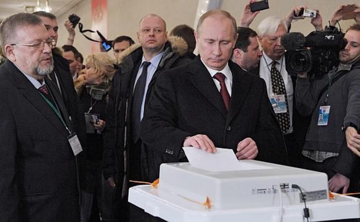 El partido de Putin se impuso en las elecciones legislativas con el 57,5% de los votos.