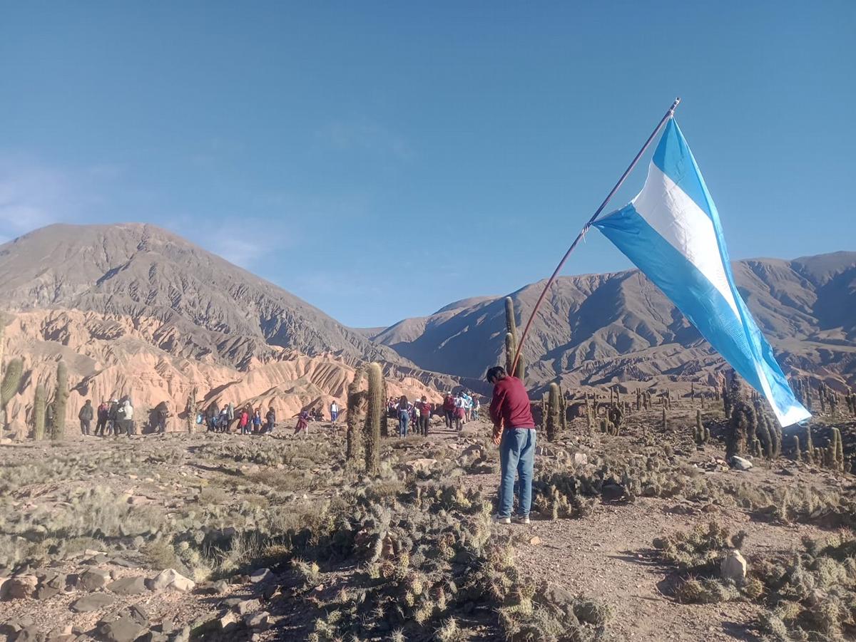 Una emotiva muestra de apoyo a la Selección Argentina