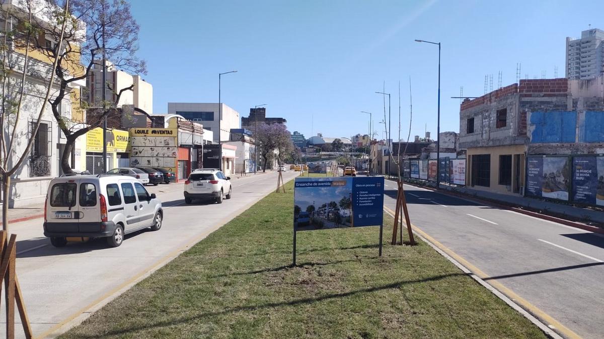 FOTO: Habilitaron el tránsito en Av. Maipú