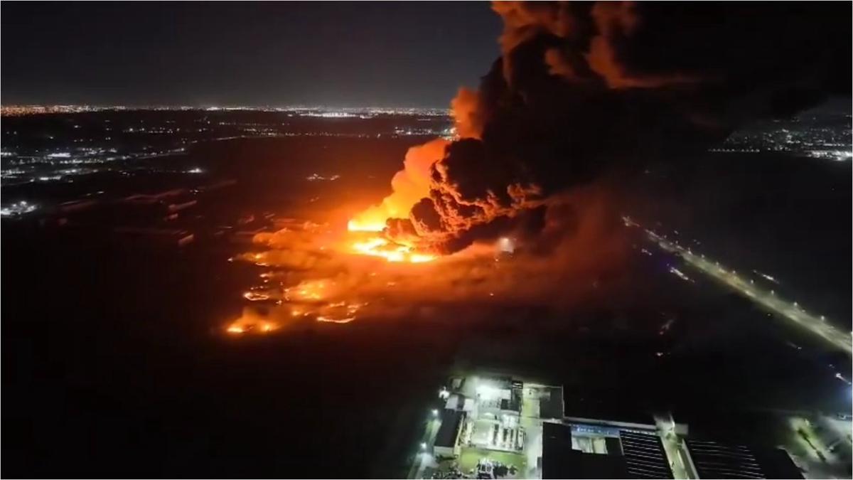 Alerta por humo tóxico en Esteban Echeverría: piden a vecinos de Canning y El Jagüel que se queden en casa