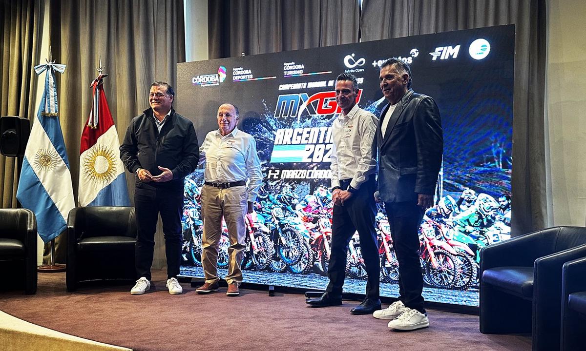 FOTO: Presentaron en la 'Casa de Córdoba' de B.A. el MXGP 2025