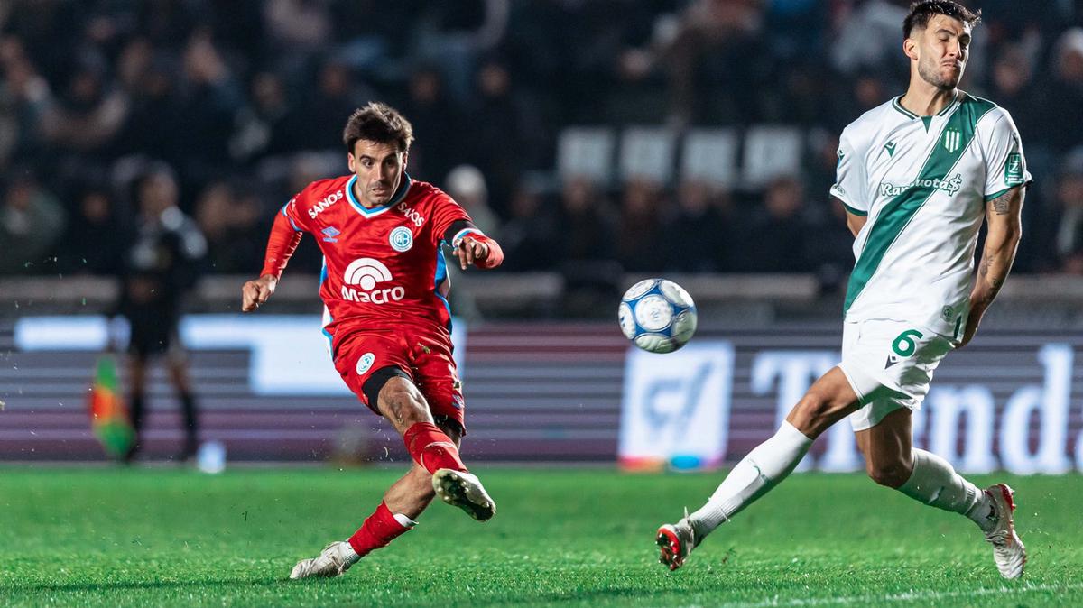 González Metilli fue la figura de Belgrano ante Banfield. (Prensa CAB)