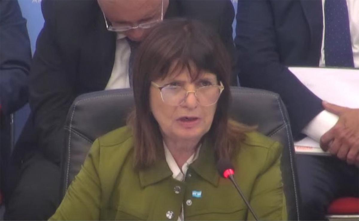 FOTO: Bullrich, en el Congreso: 