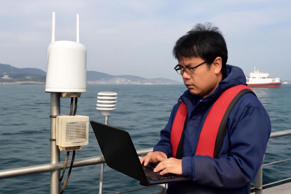 Red de IoT marítimo en condiciones reales