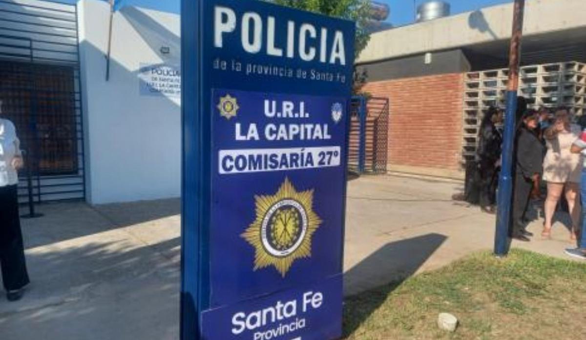 FOTO: La comisaria de 27, de donde se fugaron 3 presos. Uno ya fue recapturado.