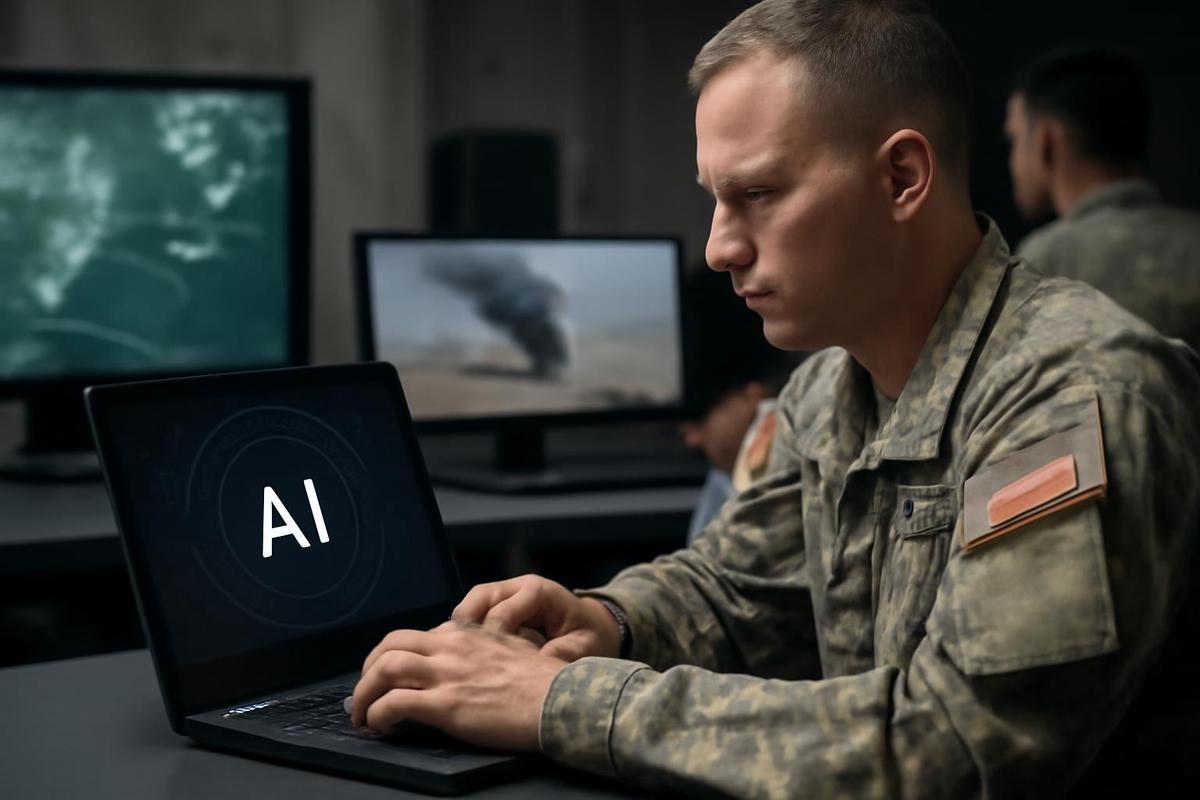 Imagen de un ataque aéreo en Irán