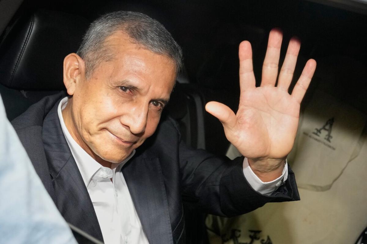 Expresidente peruano Ollanta Humala queda libre luego que Tribunal anuló juicio que lo condenó