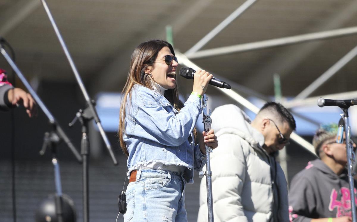 FOTO: Las perlitas del cuarteto en la Fiesta del Día del Niño en el Kempes 