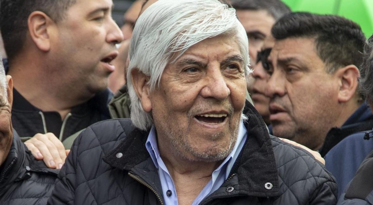 Hugo Moyano, titular de Camioneros.