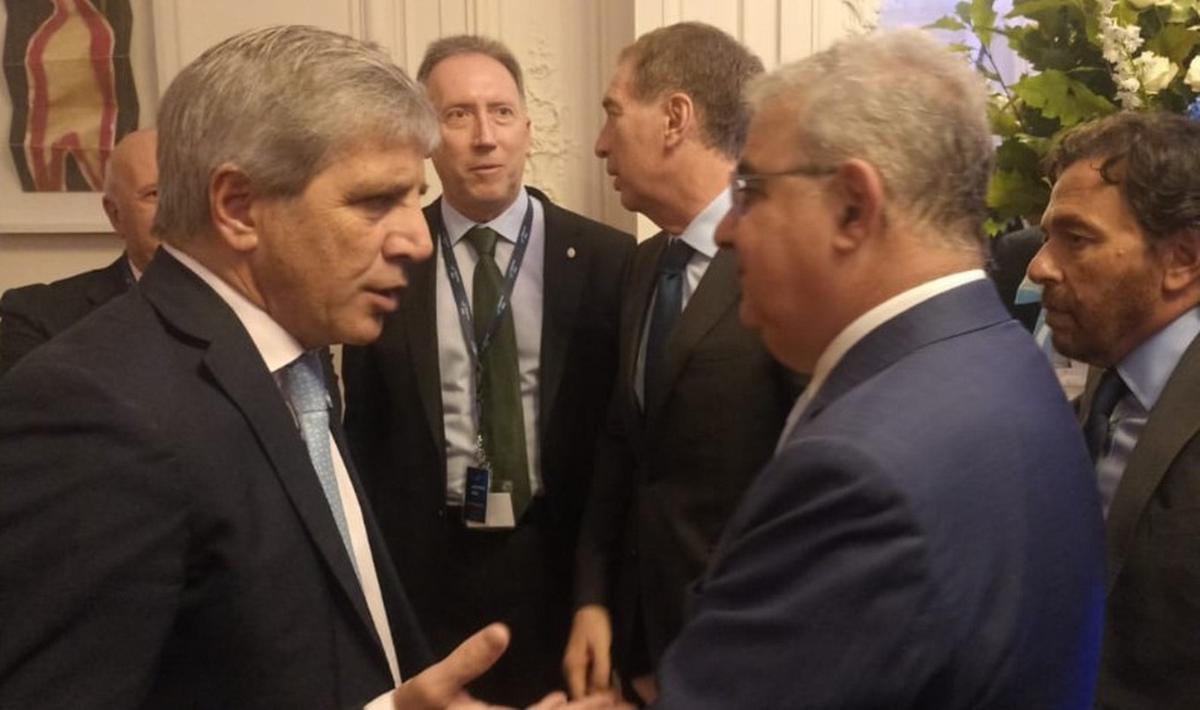 Jalil viajó junto a la comitiva presidencial y otros gobernadores.