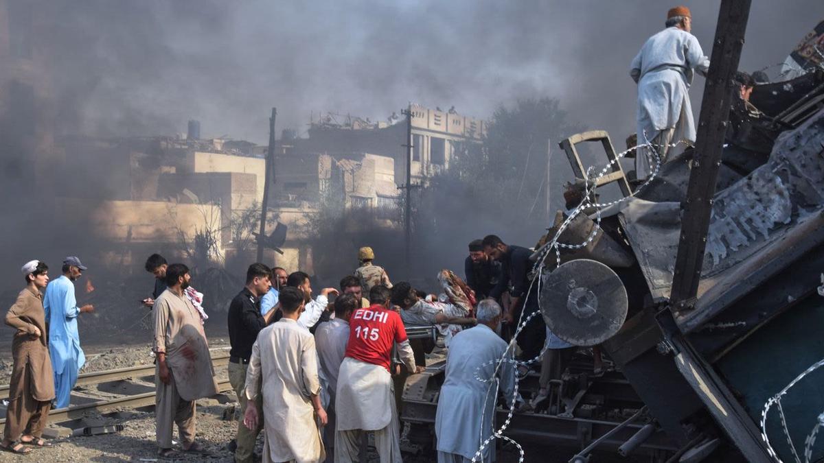 Atentado en Pakistán.