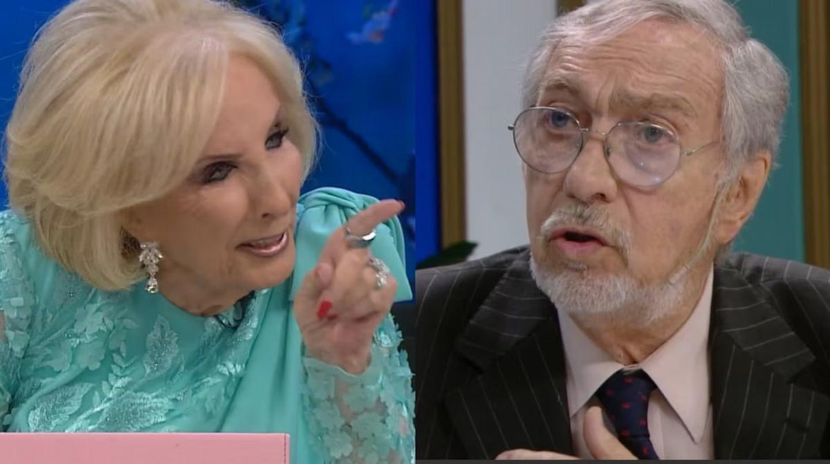 FOTO: Mirtha Legrand y un duro cruce con Luis Brandoni: “Me criticaste por el Incaa”