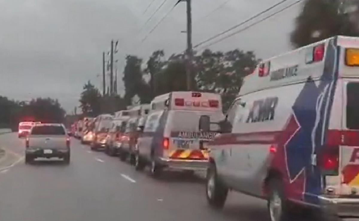 FOTO: Servicios de emergencia listos ante la llegada del huracán Milton. (Captura video)