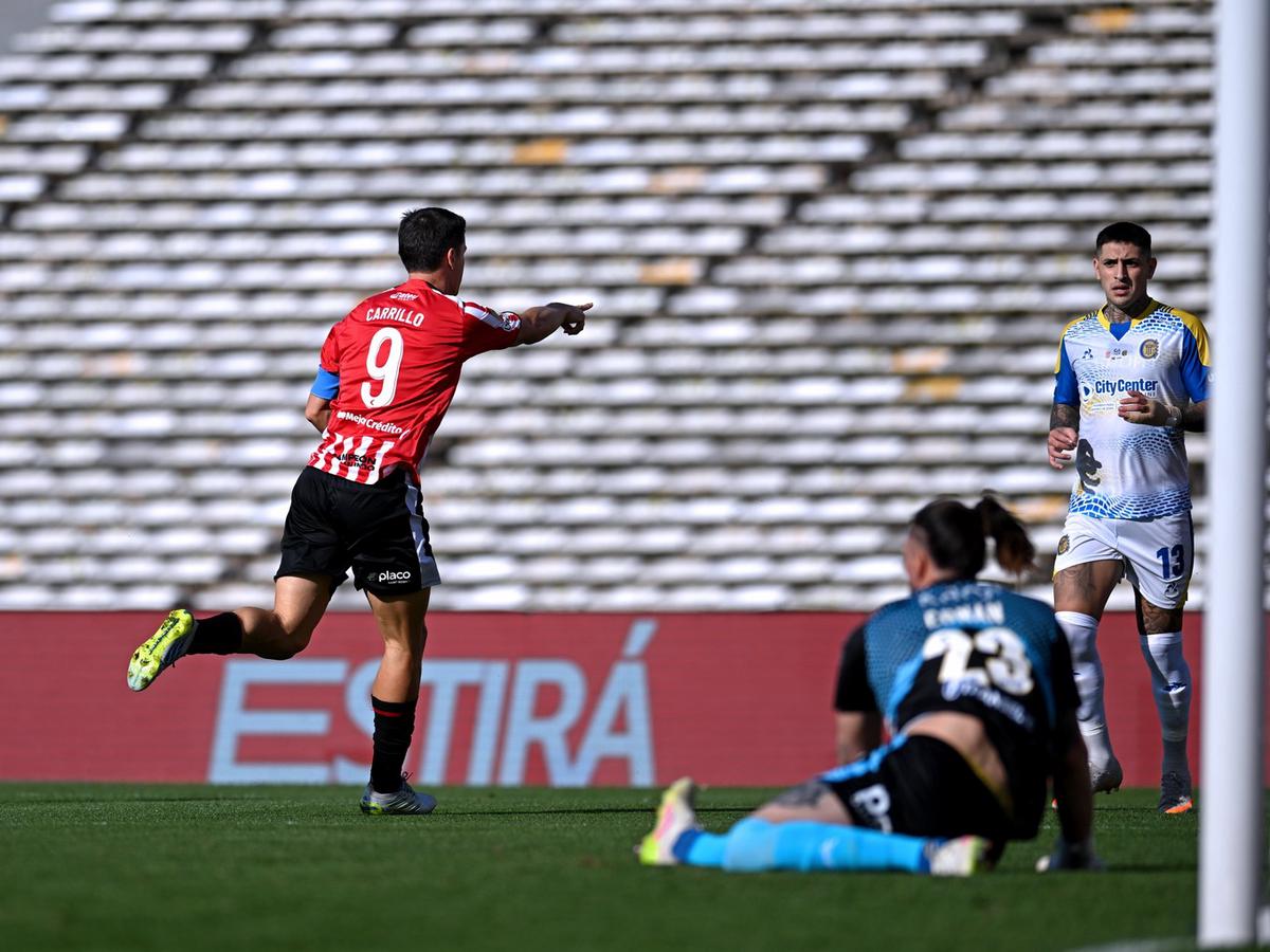 Estudiantes goleó a Central en Copa Argentina.