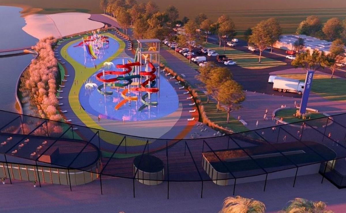 El proyecto del Parque Acuático de La Florida.