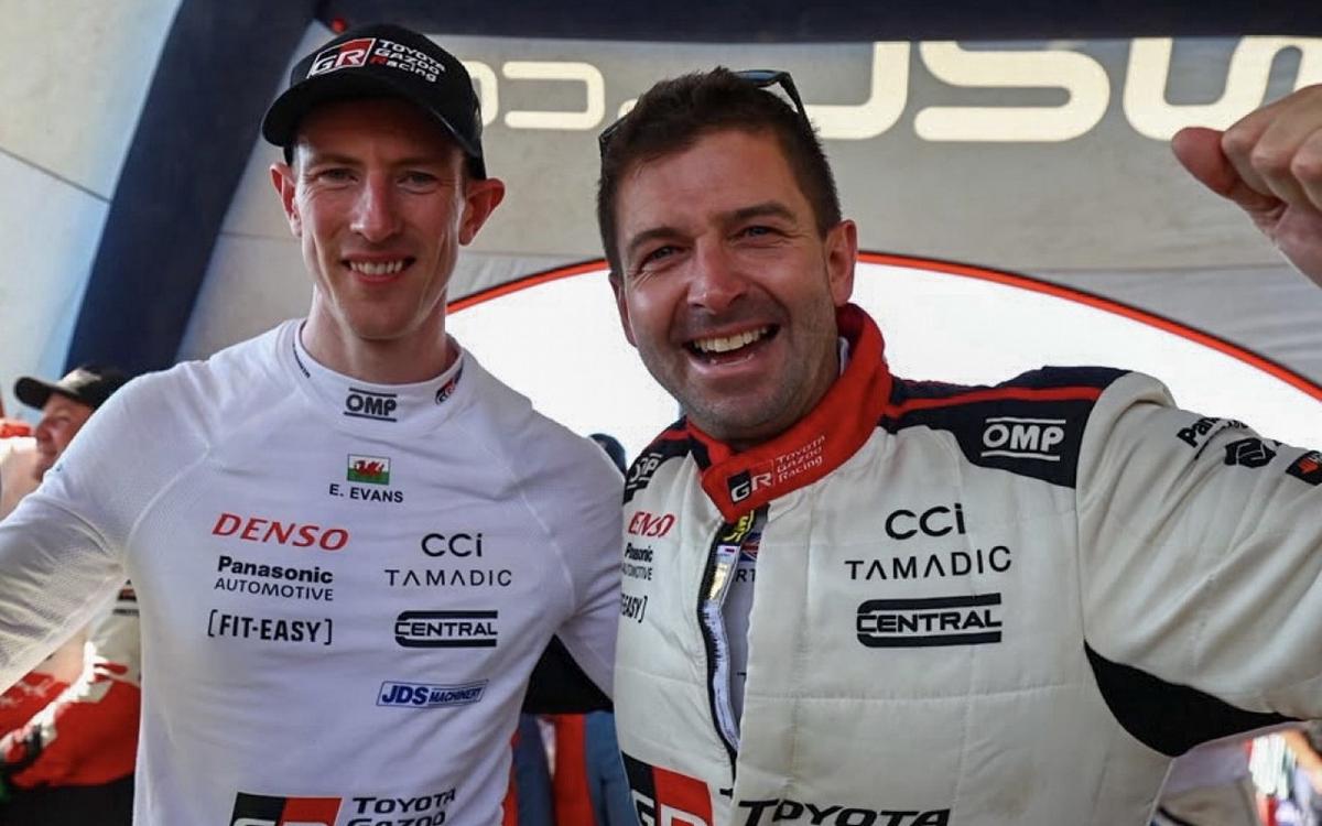 Evans y Martin festejan su primer título mundial en Cerdeña
