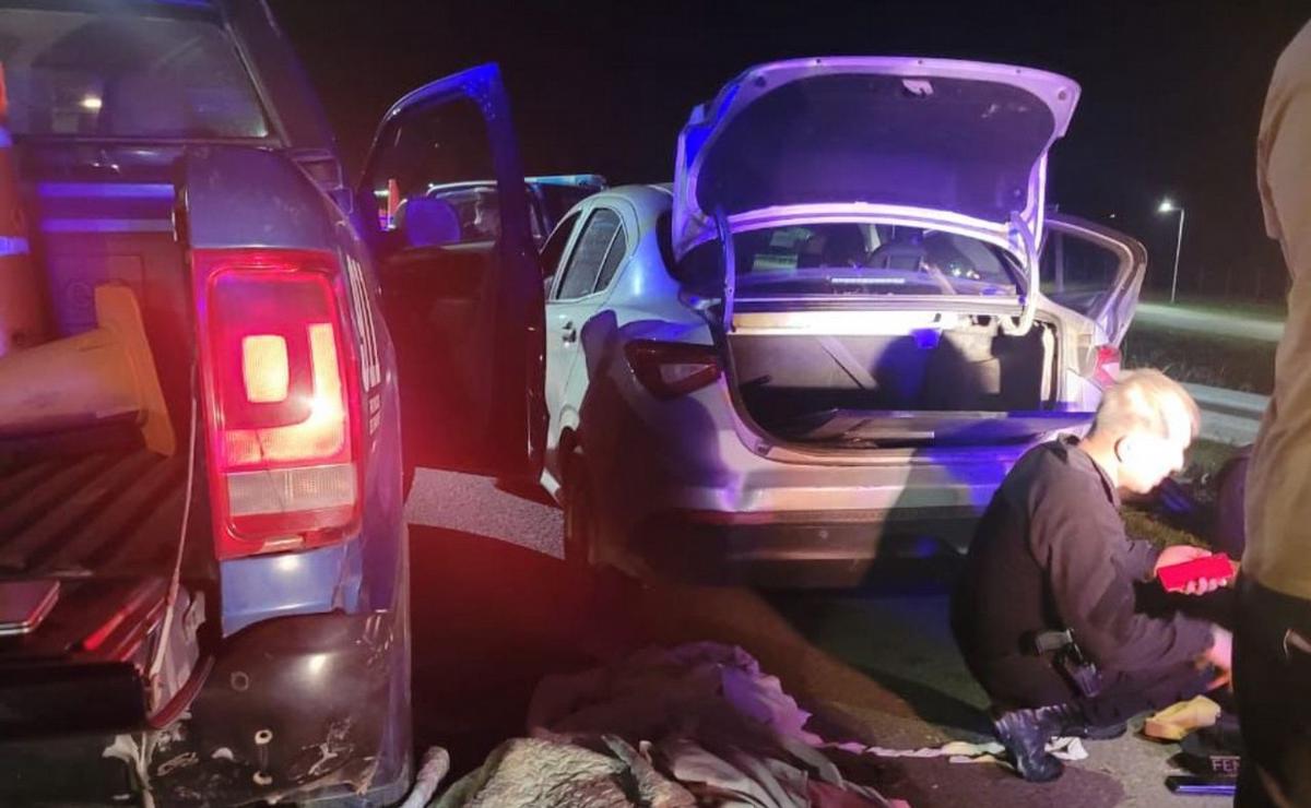 FOTO: Los sujetos fueron capturados a la altura del Puente Galindo y la Autopista.