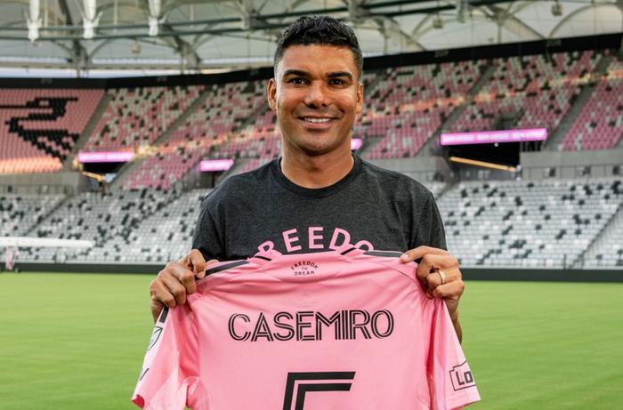 Inter Miami sumó como refuerzo a Casemiro, que compartirá equipo con Messi