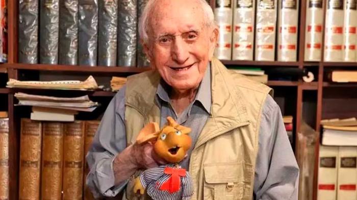 Murió Peppino Mazzullo a los 100 años, la voz legendaria del entrañable "Topo Gigio"